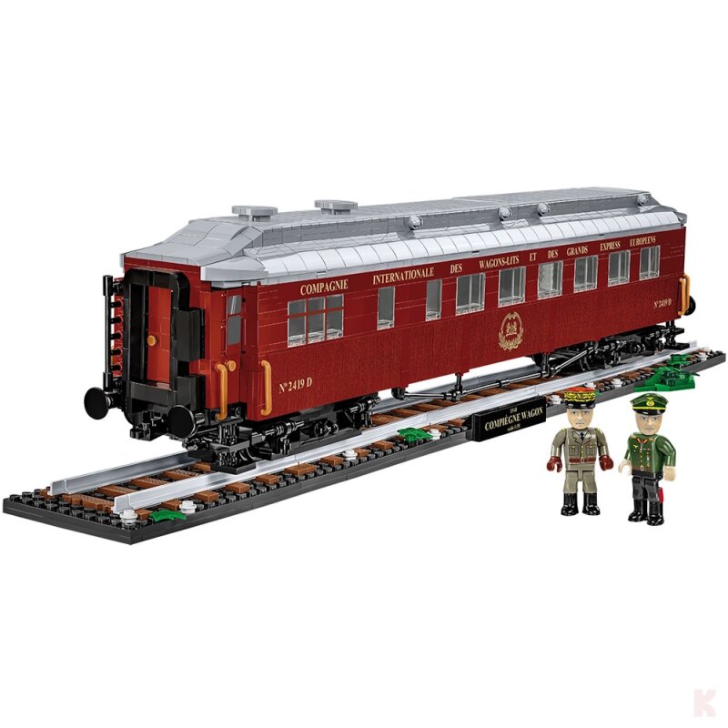 Cobi 6289 Compiègne Wagon (22. Juni 1940) Klemmbaustein