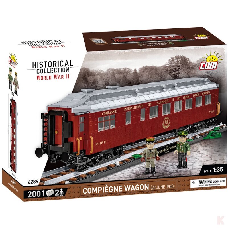 Cobi 6289 Compiègne Wagon (22. Juni 1940)