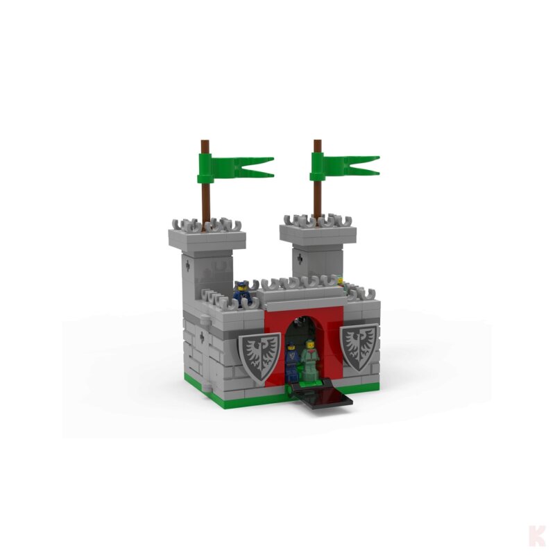 Lego 6487473 Graue Ritterburg Klemmbaustein