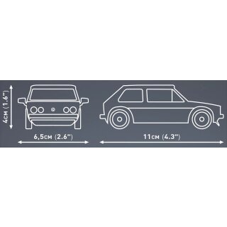Cobi 24614 Volkswagen Golf GTI (1976-1983)