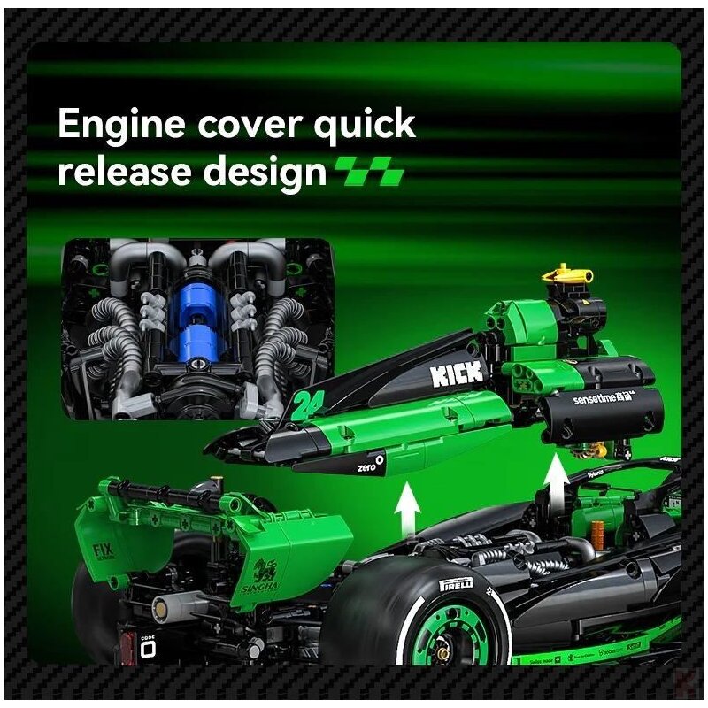 CaDA C64010W KICK Sauber F1™ Team C44