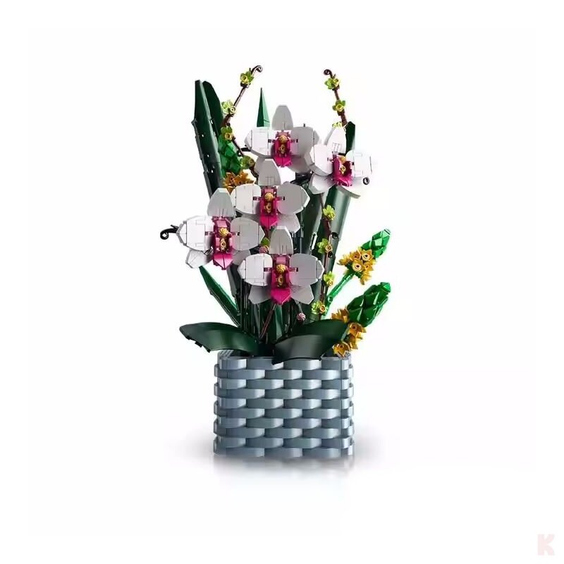Mould King 10025 Orchidee Klemmbaustein