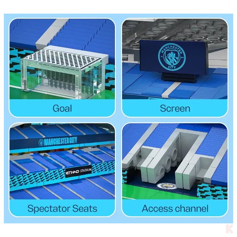 CaDA C66022W Manchester City Stadion
