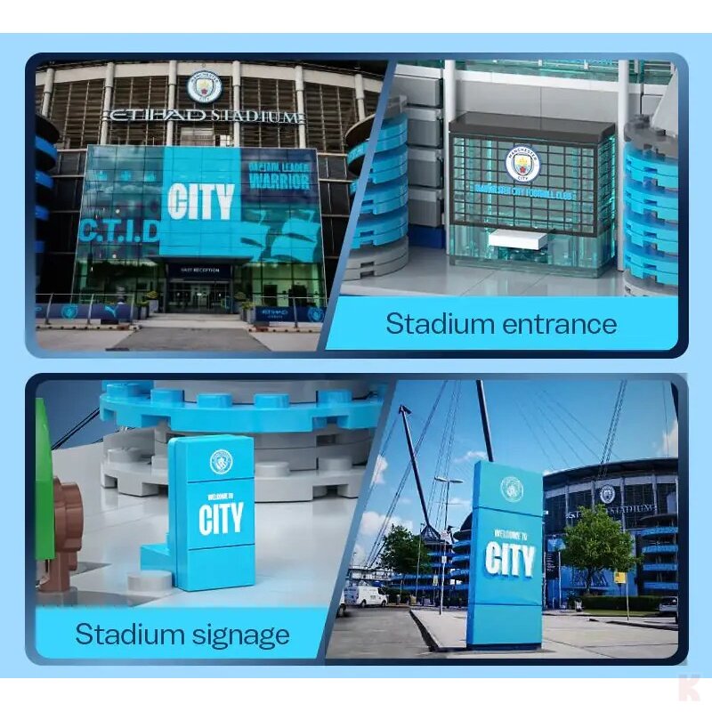CaDA C66022W Manchester City Stadion