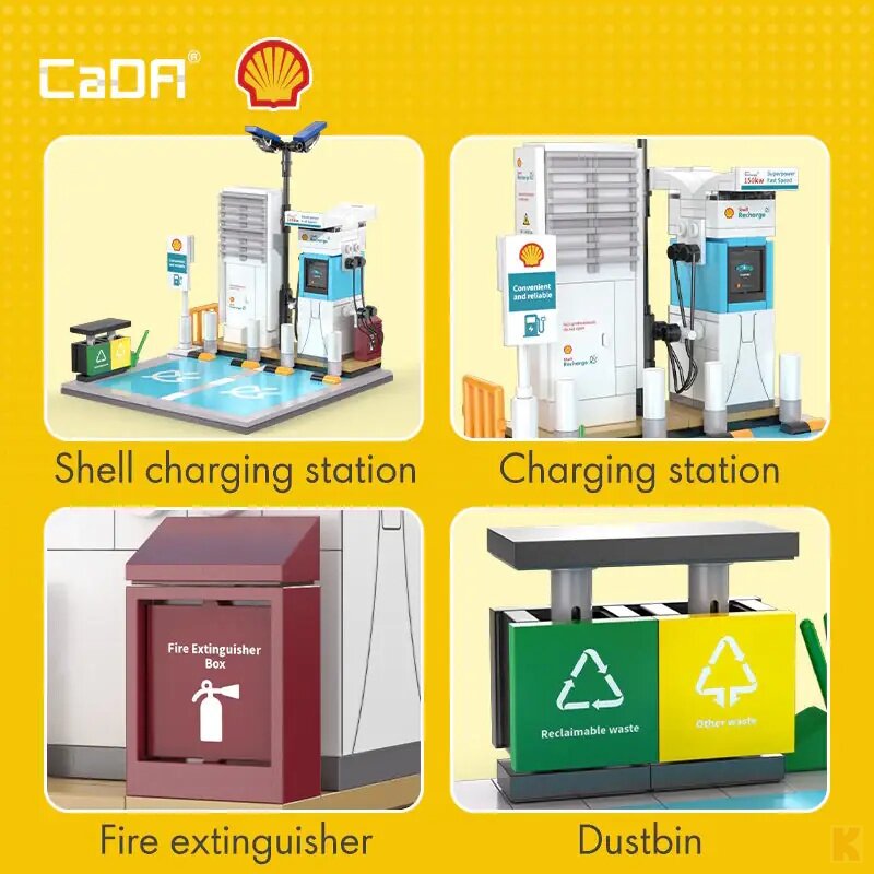 CaDA C66029W Shell Auflade-Station
