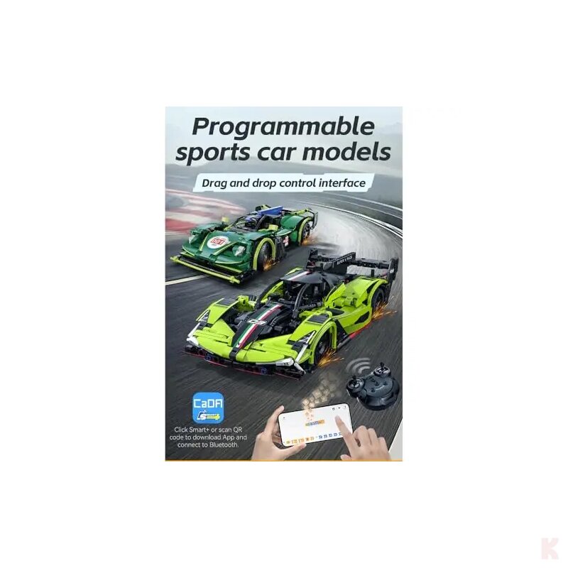 CaDA C51308W Emerald Deity Sport Car RC