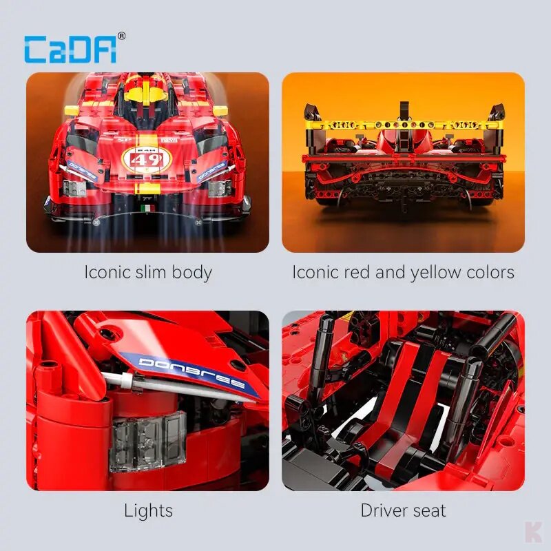 CaDA C63008W Blazing Flame