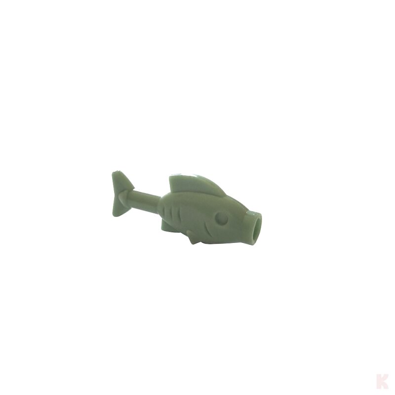 Klemos KL-40136 Klemmbaustein Fisch grün