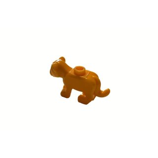 Klemos KL-40138 Klemmbaustein Baby L&ouml;we gelb