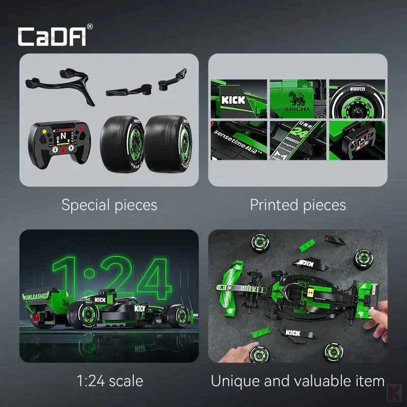 CaDA C55032W Sauber™ F1™ Team C44-2024