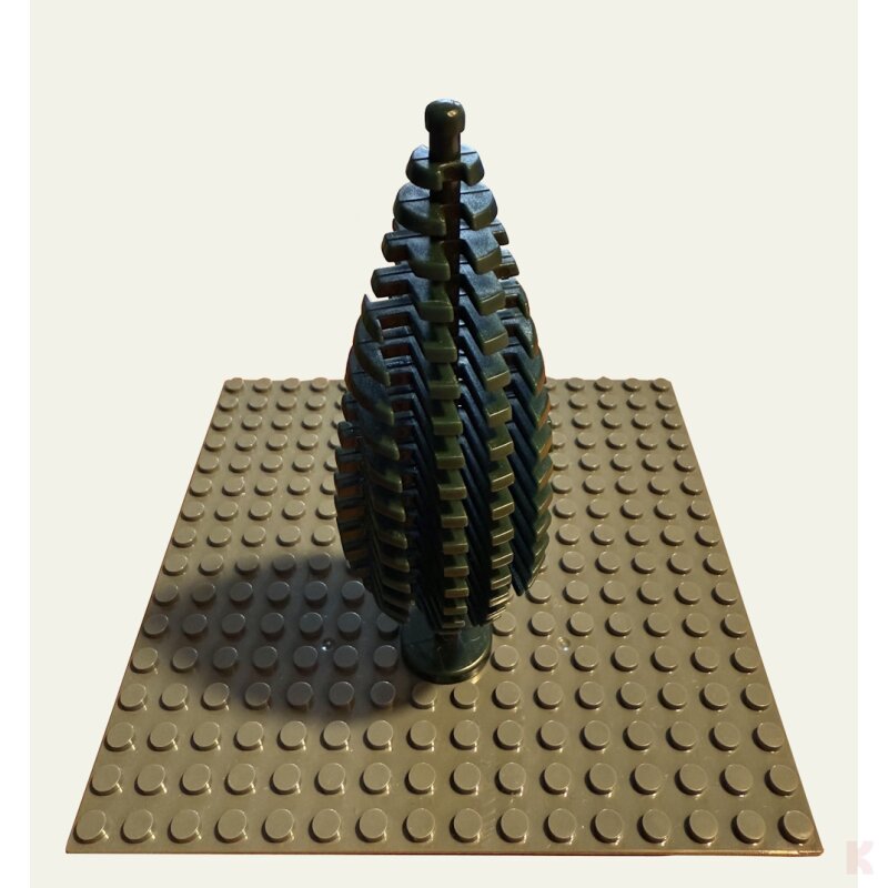 Klemos KL-50100 Klemmbaustein Große Zypresse dunkelgrün