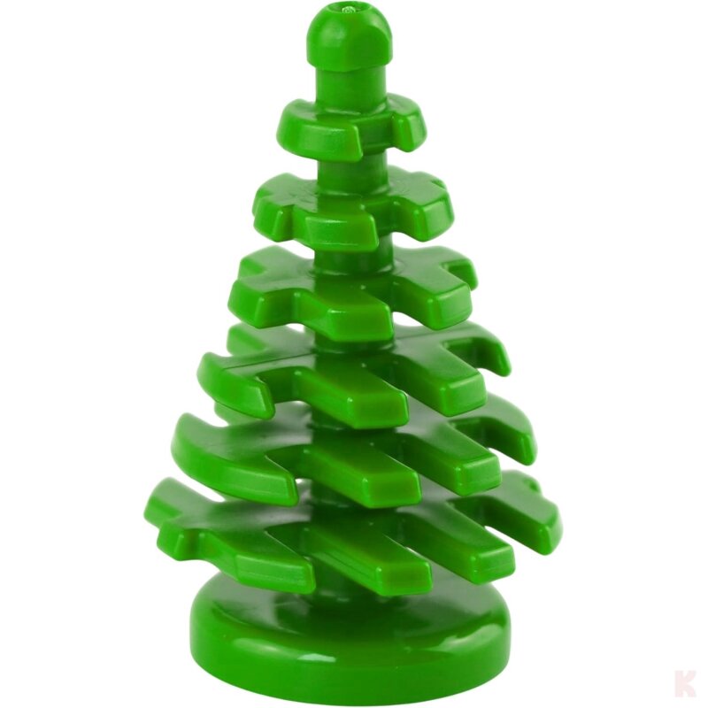 Klemos KL-50106 Klemmbaustein Kleiner Nadelbaum hellgrün