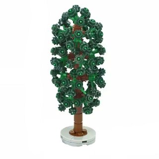 Klemos KL-50111 building-block Tree Dark Green