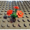 Klemos KL-50113 Klemmbaustein Blumen rot (5 Stück)