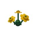Klemos KL-50115 Klemmbaustein Blumen gelb (5 Stück)