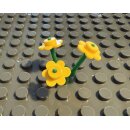 Klemos KL-50115 Klemmbaustein Blumen gelb (5 Stück)