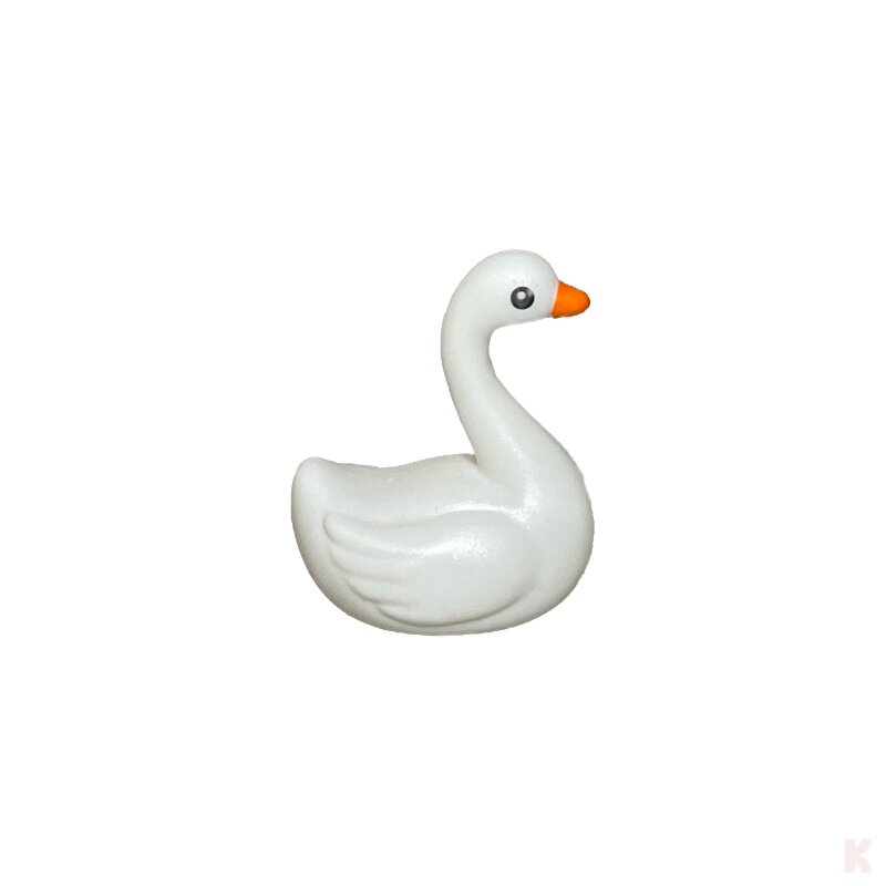 Klemos KL-40141 Klemmbaustein Schwan weiß