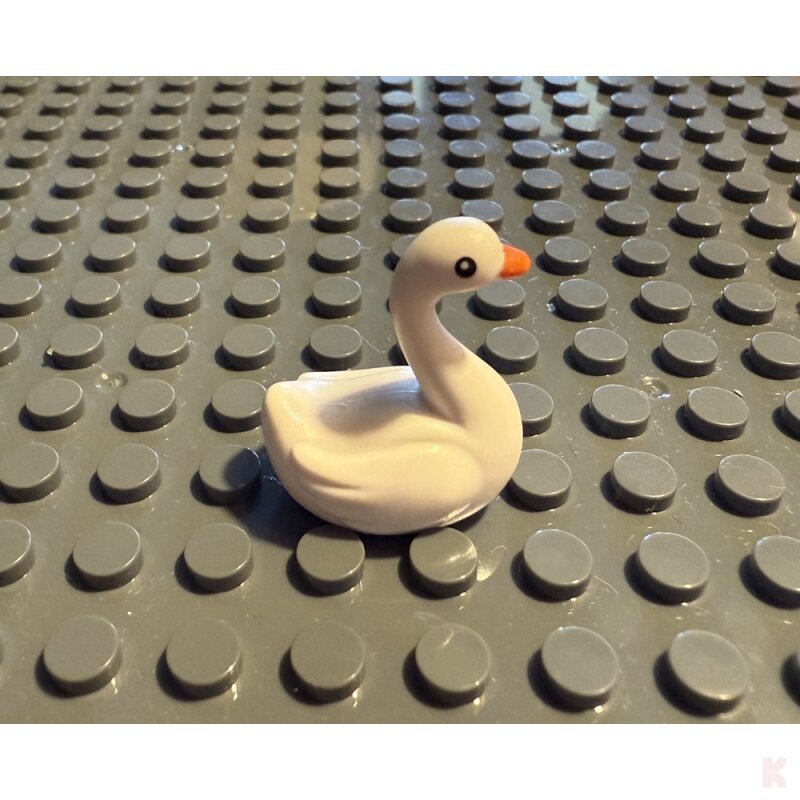 Klemos KL-40141 Klemmbaustein Schwan weiß