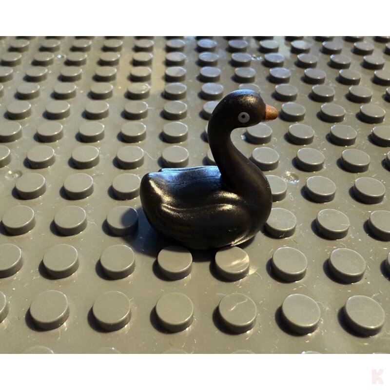 Klemos KL-40142 Klemmbaustein Schwan schwarz