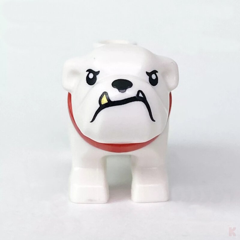 Klemos KL-40143 Klemmbaustein Bulldogge mit Halsband