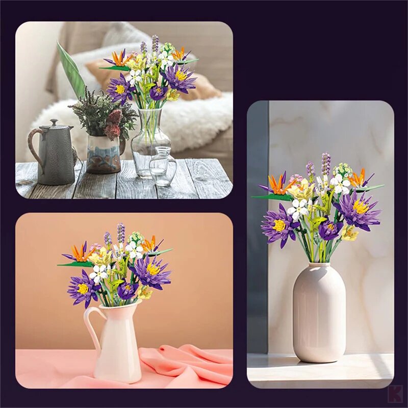 Jie Star JJ9046 Tropischer Blumenstrauß