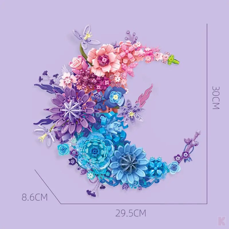 Jie Star JJ9163 Moon Flower