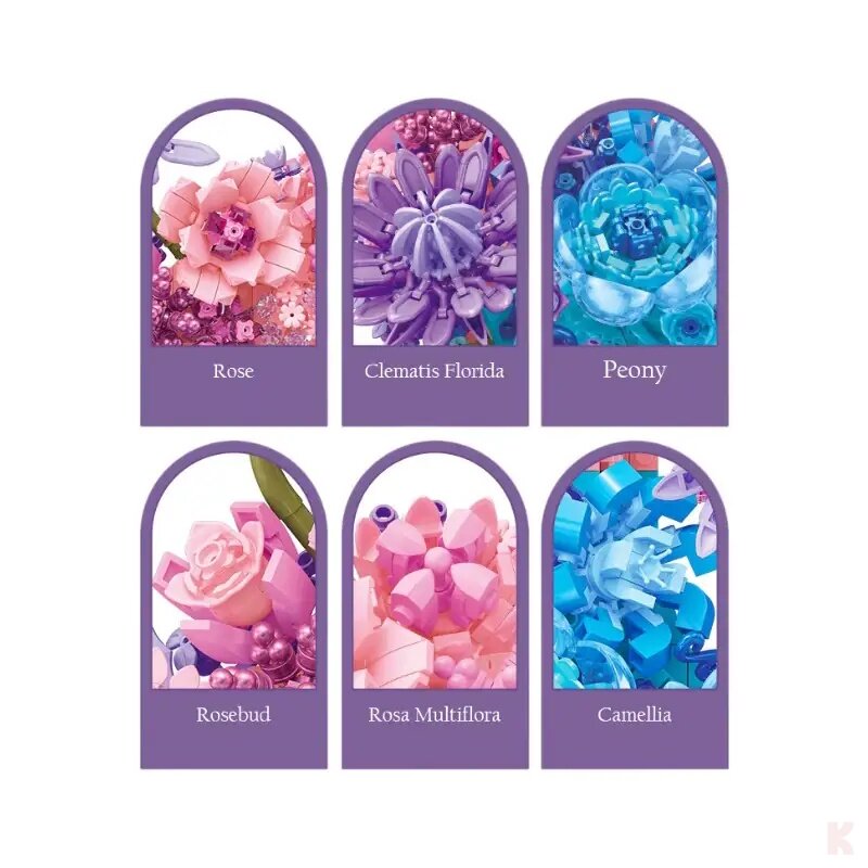 Jie Star JJ9163 Moon Flower