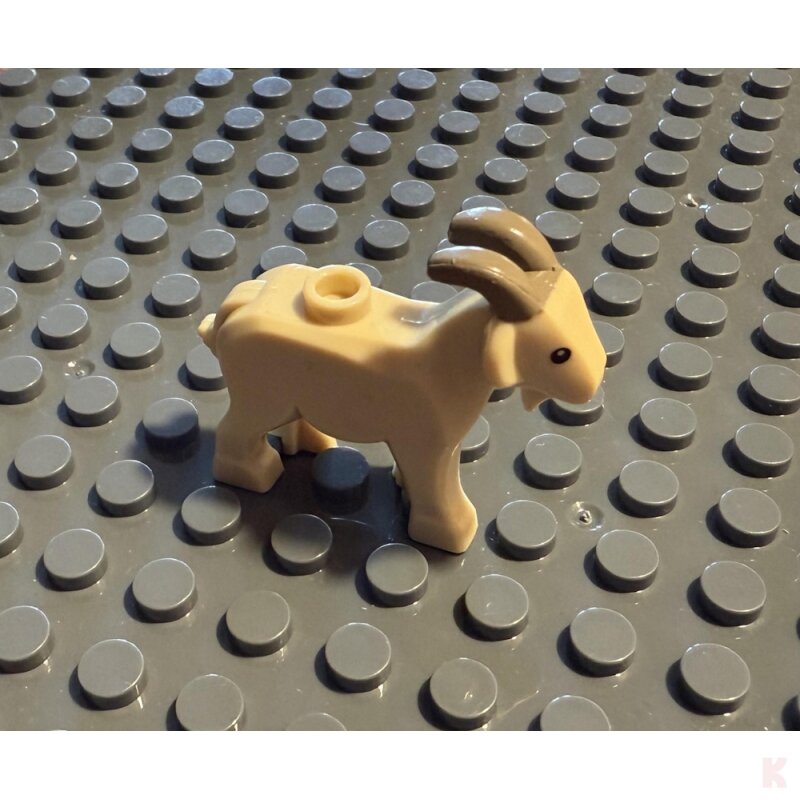 Klemos KL-40145 Klemmbaustein Ziege beige