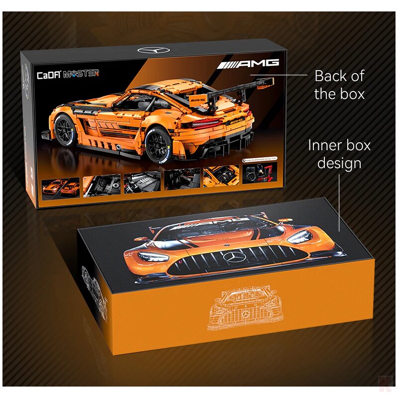 CaDA C64008W Mercedes AMG GT3