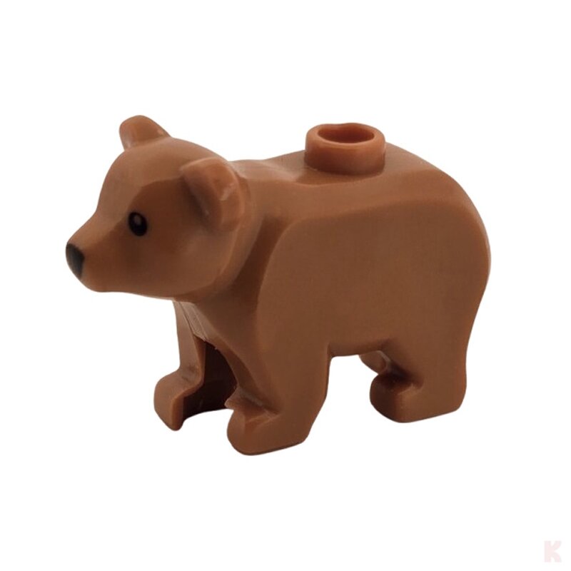 Klemos KL-40146 Klemmbaustein Bär braun
