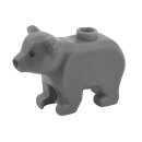 Klemos KL-40147 Klemmbaustein Bär grau