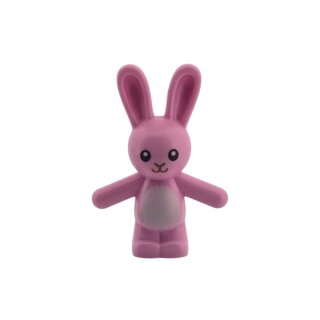 Klemos KL-40151 Klemmbaustein Hase rosa
