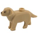 Klemos KL-40153 Klemmbaustein Hundewelpe beige