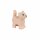 Klemos KL-40156 Klemmbaustein Katzenbaby beige