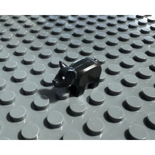 Klemos KL-40159 Klemmbaustein Ferkel Schwein schwarz
