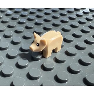 Klemos KL-40160 Klemmbaustein Ferkel Schwein beige