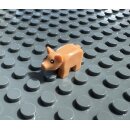 Klemos KL-40161 Klemmbaustein Ferkel Schwein hellbraun