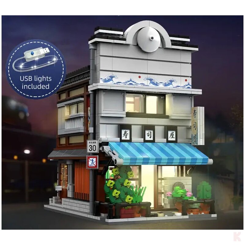 CaDA C66018W Japanisches Sushi Restaurant