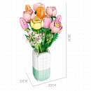 Jie Star JJ9065 Rosen Tulpen Strauß