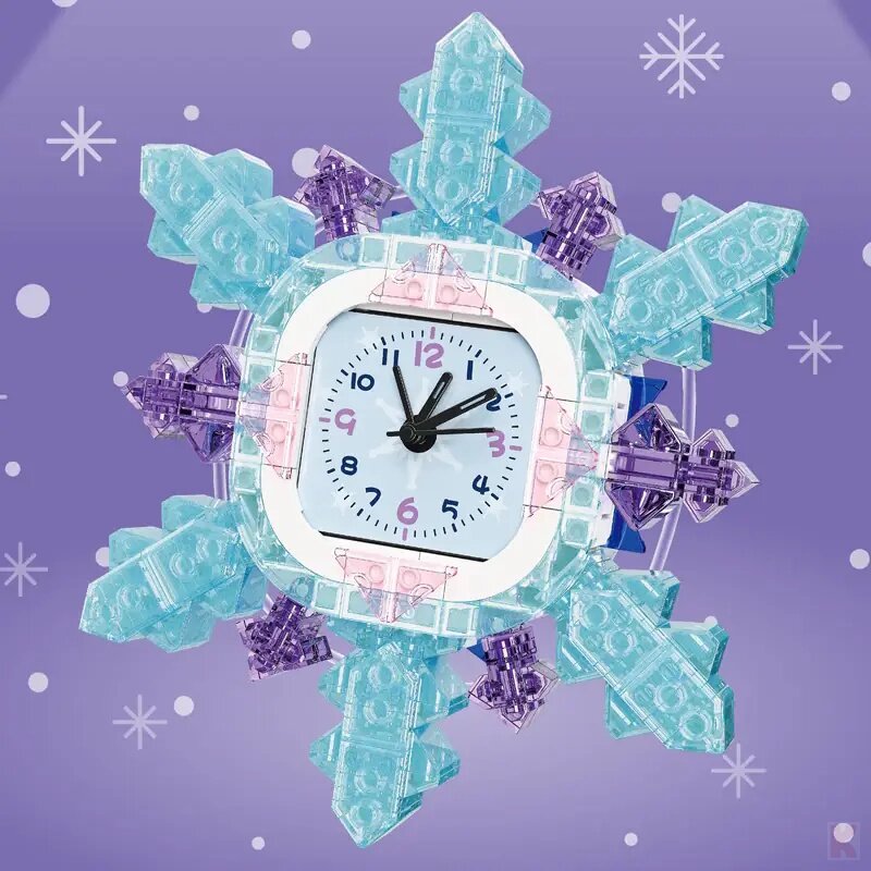 Jie Star JJ9190 Schneeflocke Uhr