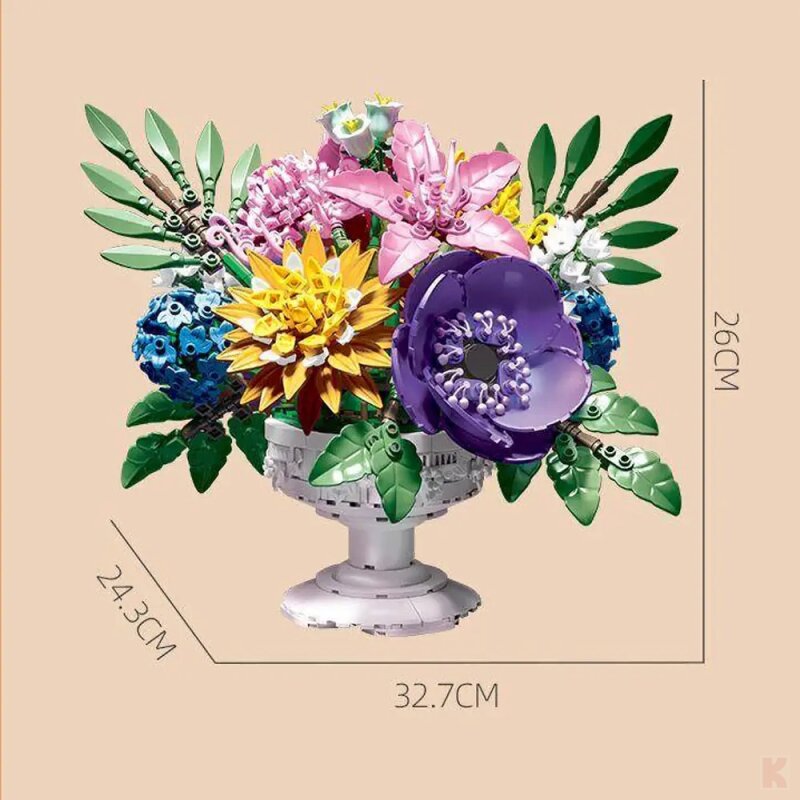 Jie Star JJ9234 Traumhafter Blumenstrauß