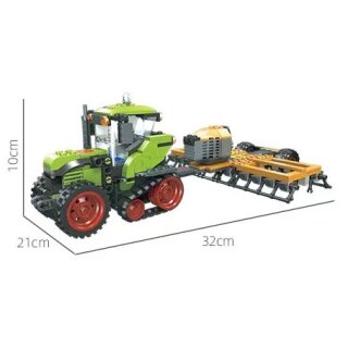 Jie Star 59228 Traktor mit Saatanh&auml;ngeer