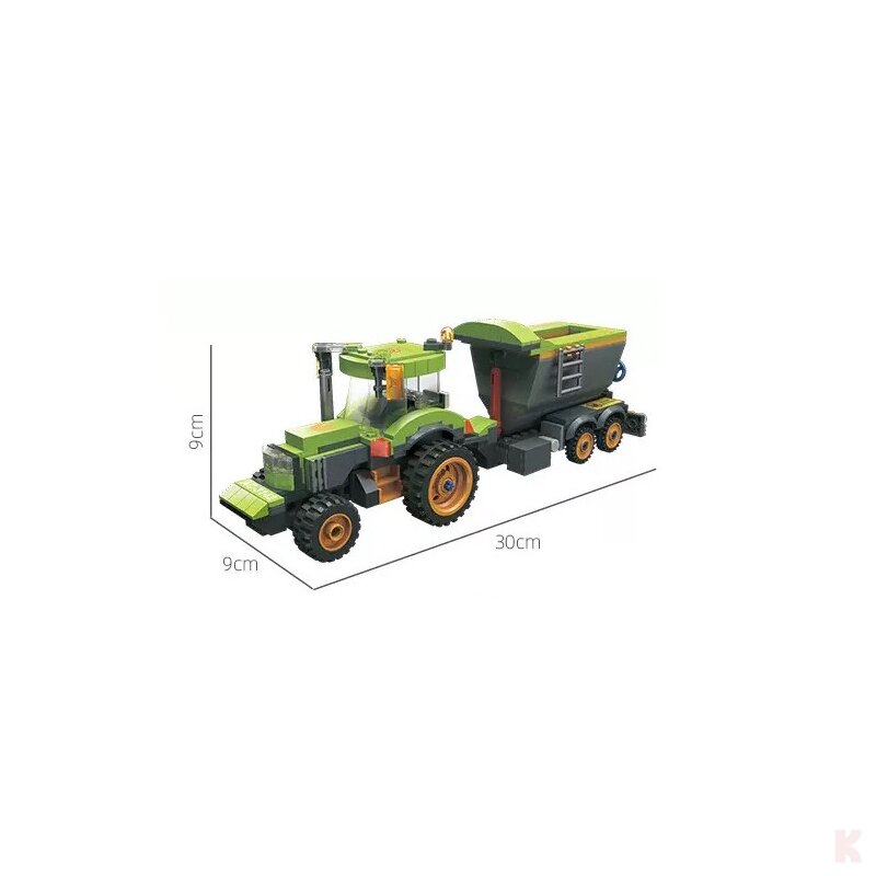 Jie Star 59227 Traktor mit Düngerstreuer