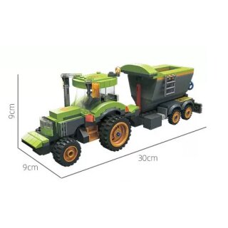 Jie Star 59227 Traktor mit D&uuml;ngerstreuer