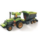 Jie Star 59227 Traktor mit Düngerstreuer Klemmbaustein