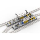 ST-99014 Eisenbahn Moderner Modularer Bahnsteig