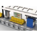 ST-99014 Eisenbahn Moderner Modularer Bahnsteig