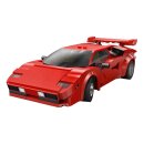 CaDA C51085W Red Shadow Race Car Klemmbaustein