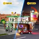 Funwhole F9054 City Motel mit LED Beleuchtung