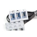 CaDA CJV90806 Klemmbaustein Verlängerungskabel 25cm